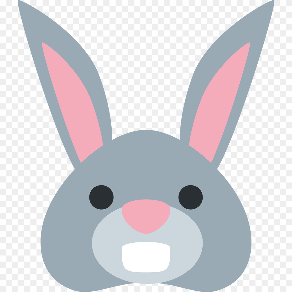 Rabbit Face Emoji Clipart, Animal, Mammal, Fish, Sea Life Free Png Download