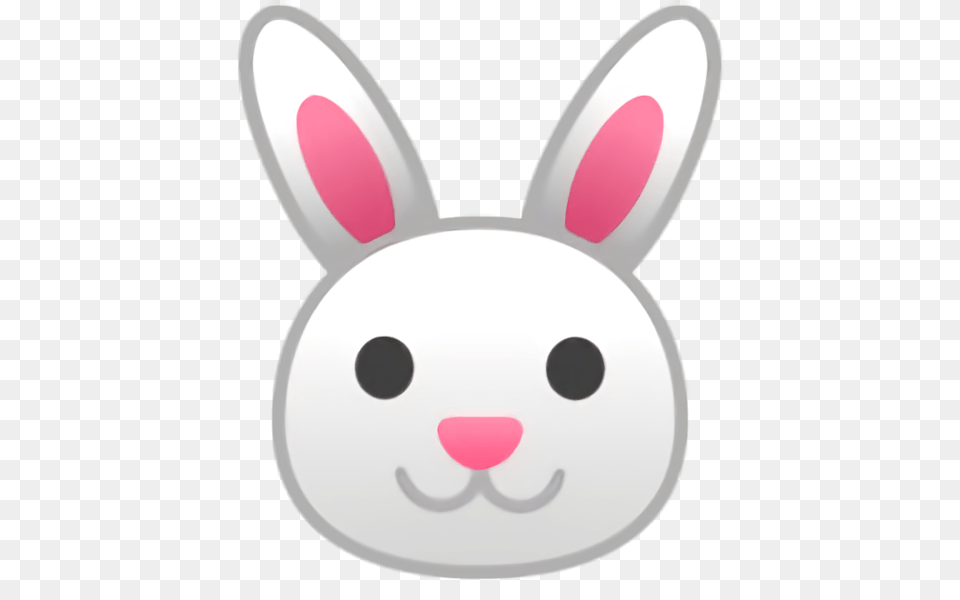 Rabbit Face Icon Noto Emoji Animals Nature Iconset Google Carita De Conejo, Animal, Mammal Png