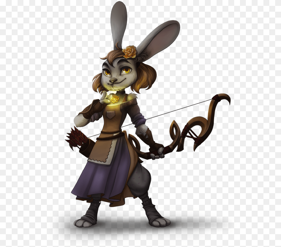 Rabbit Folk Dampd, Baby, Person, Archer, Sport Free Transparent Png