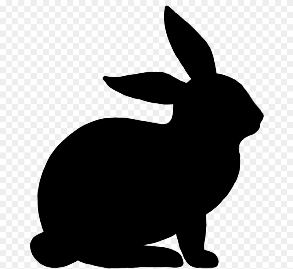 Rabbit Google Search Gifts Rabbit Silhouette, Animal, Mammal Png Image