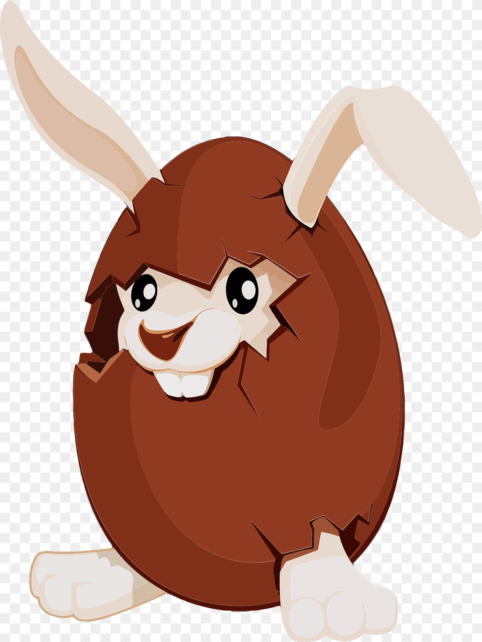 Rabbit In An Egg Clipart, Animal, Mammal Png