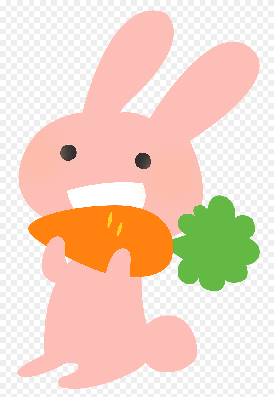 Rabbit Is Eating A Carrot Clipart, Animal, Mammal, Vegetable, Produce Png