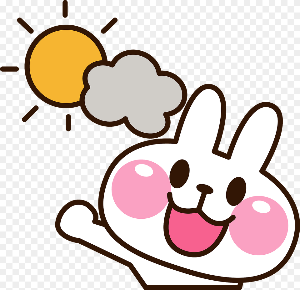 Rabbit On A Sunny Day Clipart, Dynamite, Weapon, Cream, Dessert Free Transparent Png