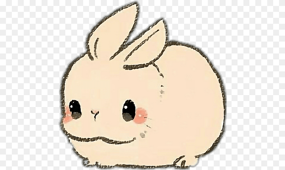 Rabbit Rabit Animal Pet Kawaii Cute Cute Bunny Drawing Easy, Mammal Png Image