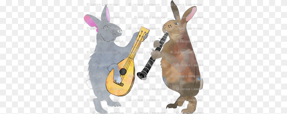 Rabbit Serenade Snowshoe Hare, Animal, Mammal, Kangaroo Free Png