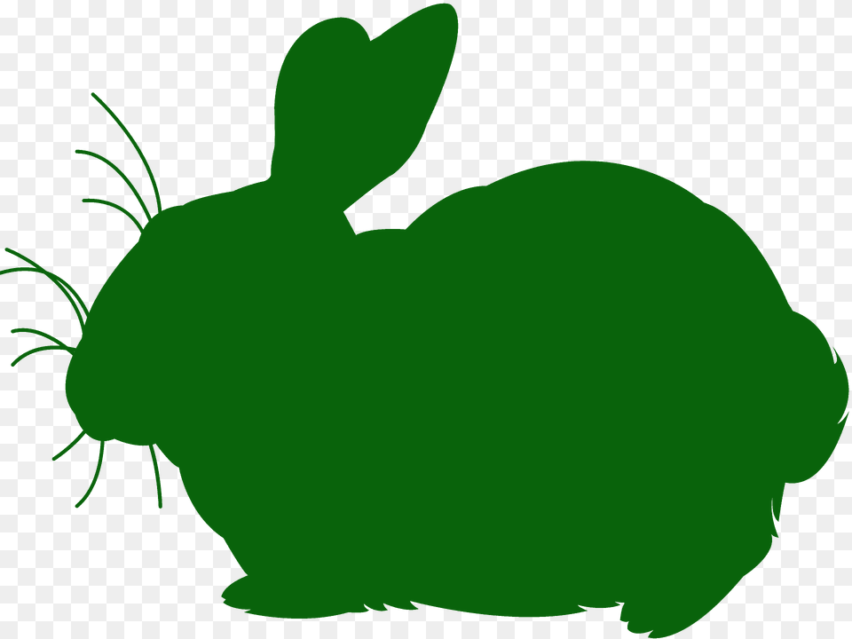 Rabbit Silhouette, Animal, Mammal, Hare, Rodent Free Png Download