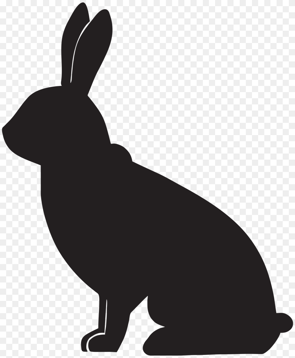 Rabbit Silhouette Clip Art, Animal, Mammal, Bear, Wildlife Free Png Download