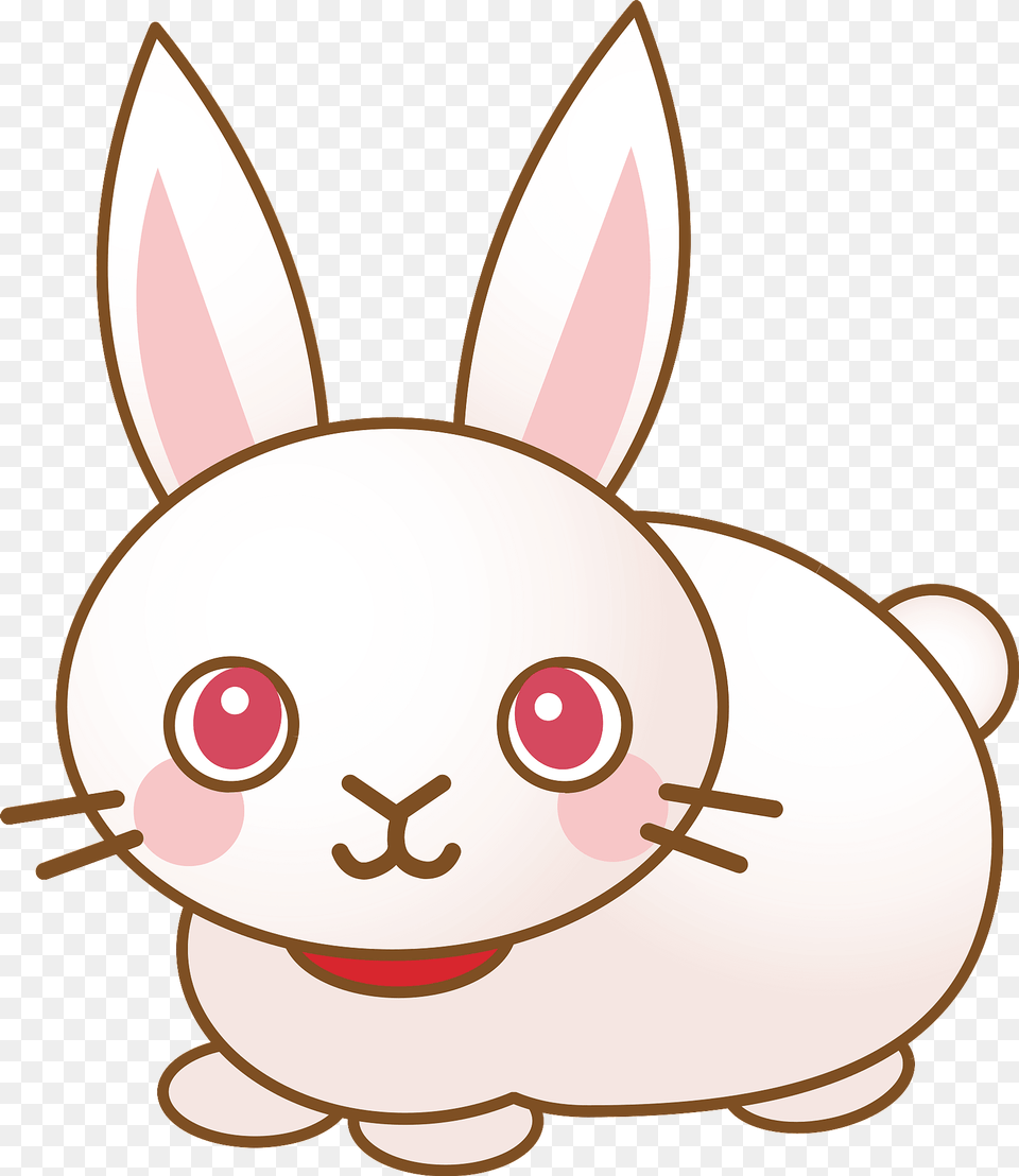 Rabbit With Red Eyes Clipart, Animal, Mammal Free Transparent Png
