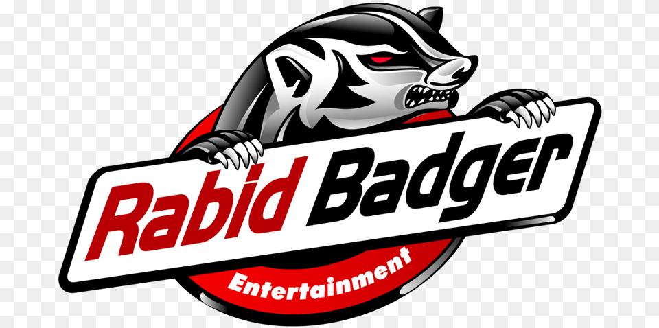 Rabid Badger Entertainment Is An Atlanta Based Production Illustration, Sticker, Logo Free Png Download