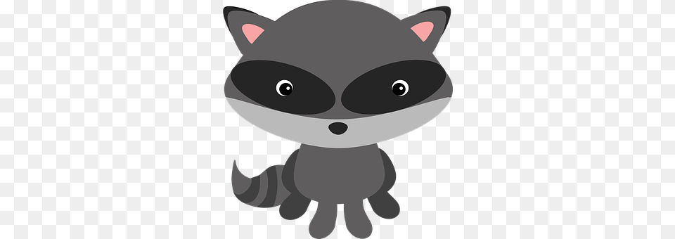 Raccoon Plush, Toy, Sticker, Animal Free Transparent Png