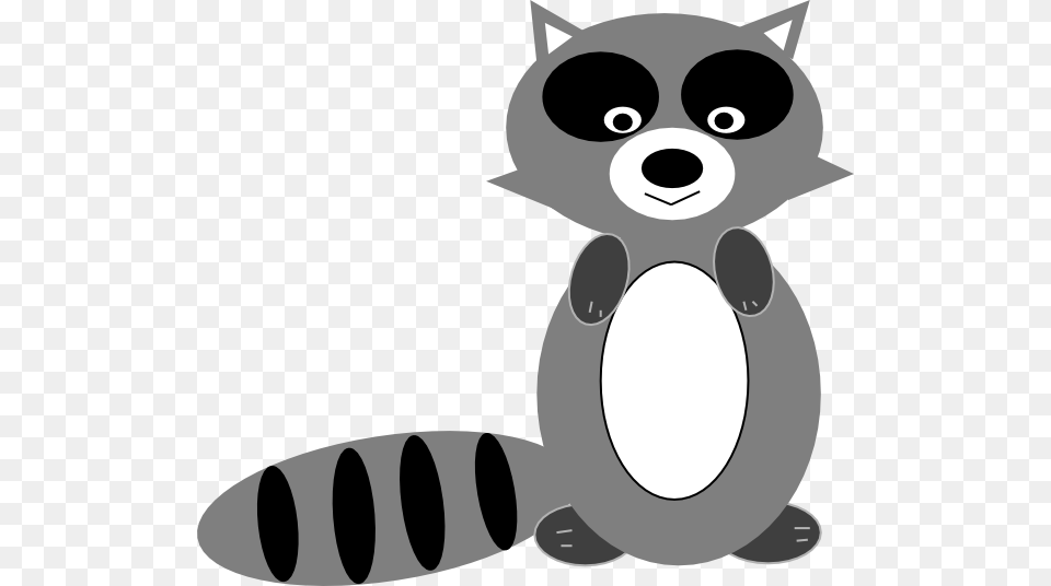 Raccoon Clipart Black And White, Stencil, Head, Person, Animal Png