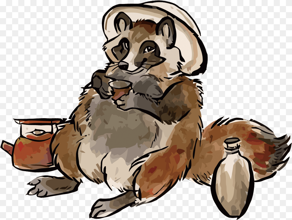 Raccoon Clipart Raccoon Dog, Baby, Person, Animal, Mammal Png