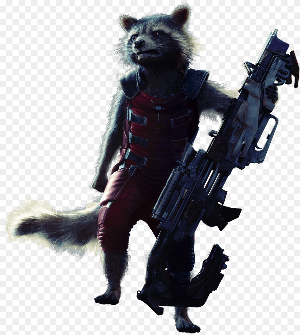 Raccoon Download Image Guardians Of The Galaxy Rocket, Firearm, Gun, Weapon, Handgun Free Transparent Png