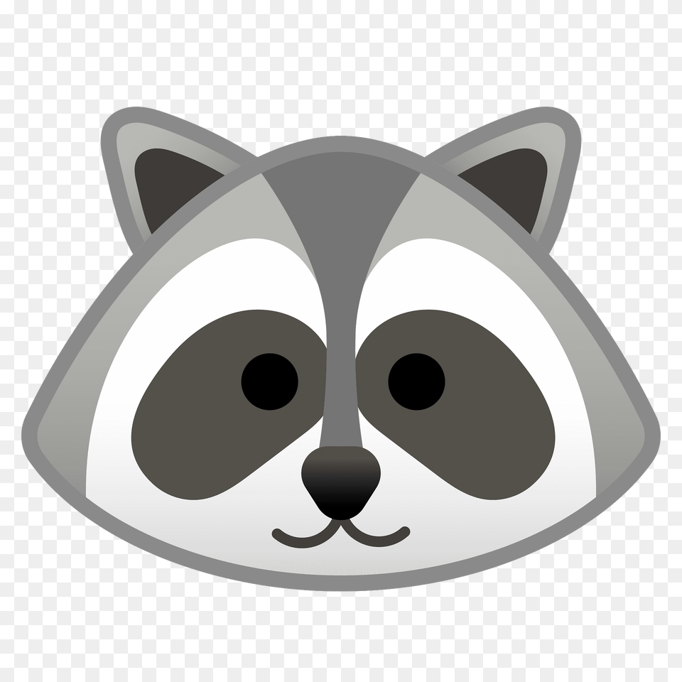 Raccoon Emoji Clipart Free Png Download