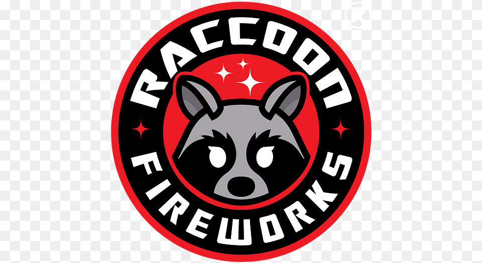 Raccoon Fireworks Jake, Logo, Emblem, Symbol, Can Free Png