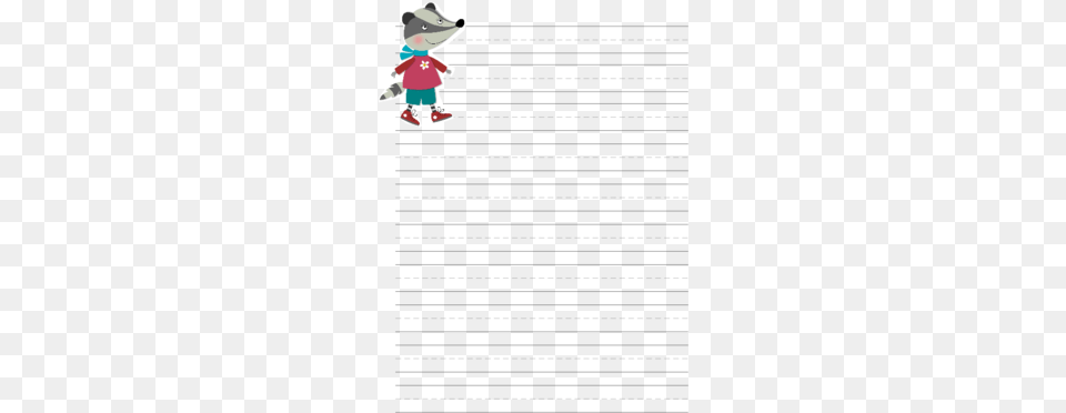 Raccoon Handwriting Paper Cartoon, Clothing, Hat, Baby, Person Free Png