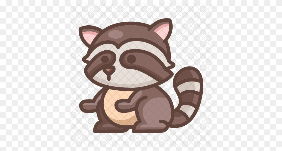 Raccoon Icon Cartoon, Animal, Mammal Free Transparent Png