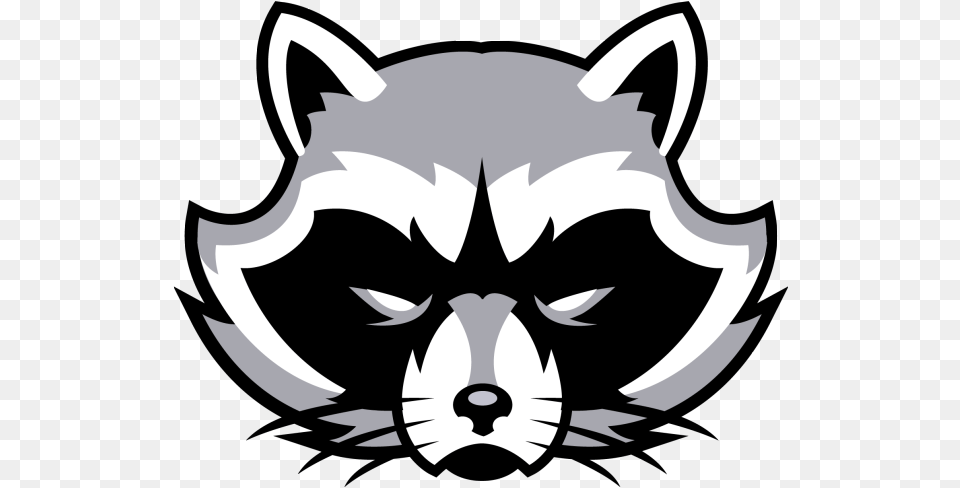 Raccoon Logo Frisco High School Raccoon, Stencil, Symbol Free Transparent Png