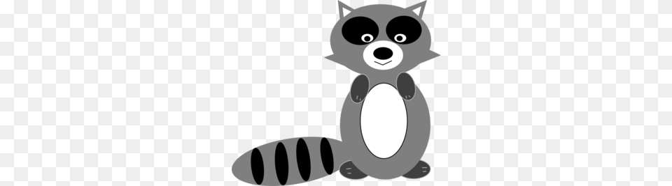 Raccoon Revised Clip Art, Animal, Lemur, Mammal, Wildlife Png