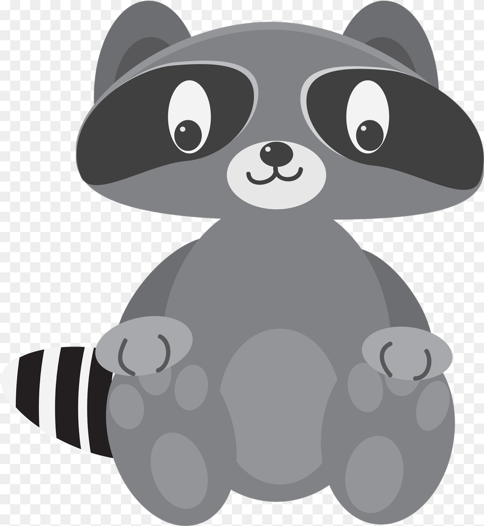 Raccoon Tutorial Cartoon, Plush, Toy, Nature, Outdoors Png Image