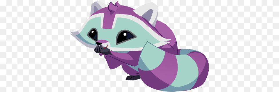 Raccoon U2014 Animal Jam Archives, Purple, Fish, Sea Life, Shark Png Image