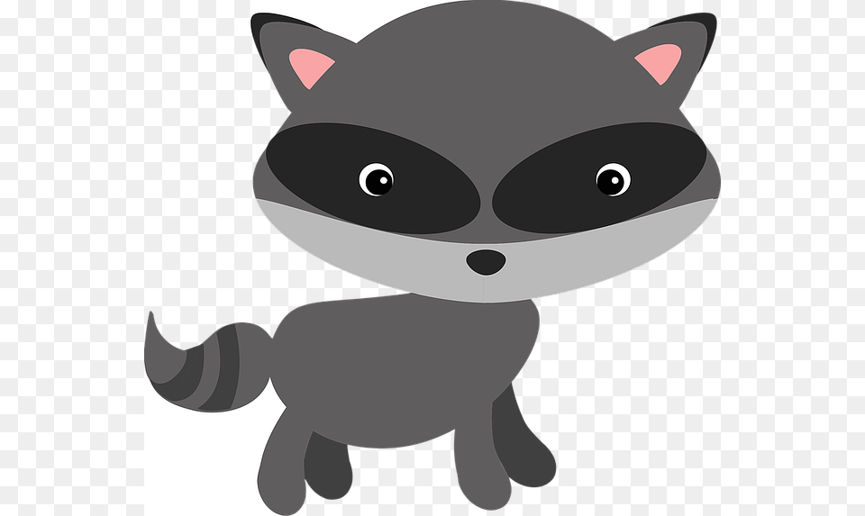 Raccoon Woodland Animal Masked Adorable Ba Baby Woodland Animals, Plush, Toy, Fish, Sea Life Free Png Download