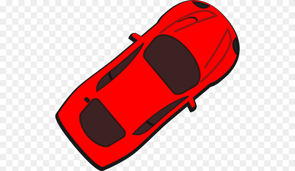 Race Car Clipart Birds Eye View, Sports Car, Transportation, Vehicle, Coupe Free Png Download