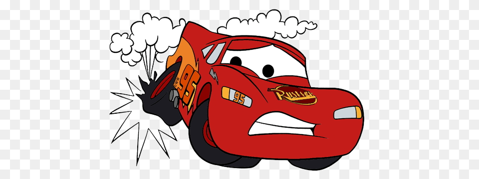 Race Car Clipart Mcqueen, Book, Comics, Publication, Dynamite Png