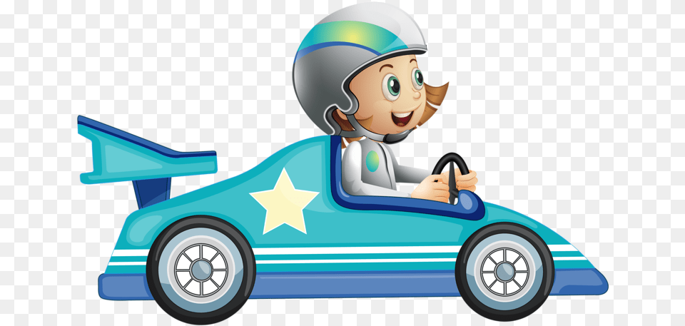 Race Car Crash Clipart Race Car Driver Clipart, Vehicle, Transportation, Kart, Wheel Png Image