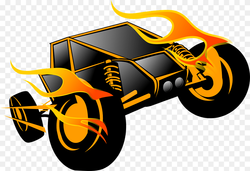 Race Car Race Speed Auto Black Automobile Vehicle Clipart Remote Control Car, Bulldozer, Machine Free Transparent Png
