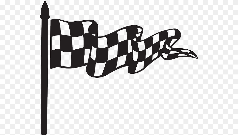 Race Flag Car Start Win Checkered Race Logo Bendera Start Vector, Stencil, Text Free Png Download