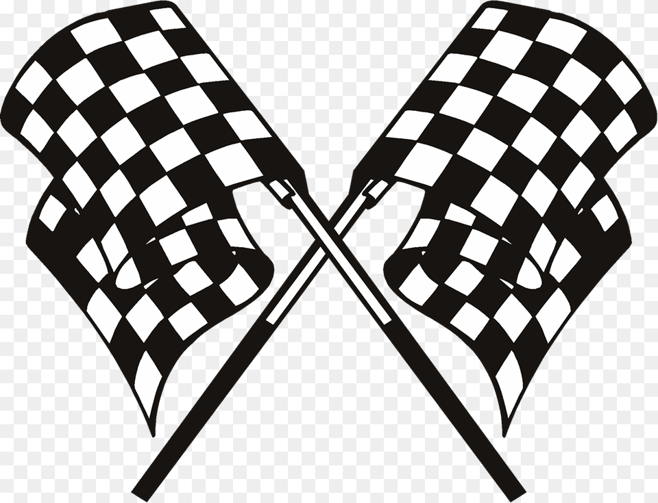 Race Flag Clipart Image, Stencil, Cushion, Home Decor, Dynamite Free Png Download