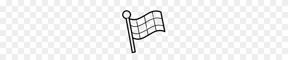 Race Flag Icons, Gray Png Image