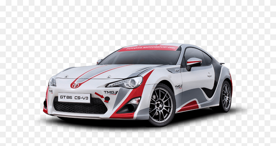 Race Gt86 Red White Toyota, Car, Vehicle, Coupe, Transportation Png Image