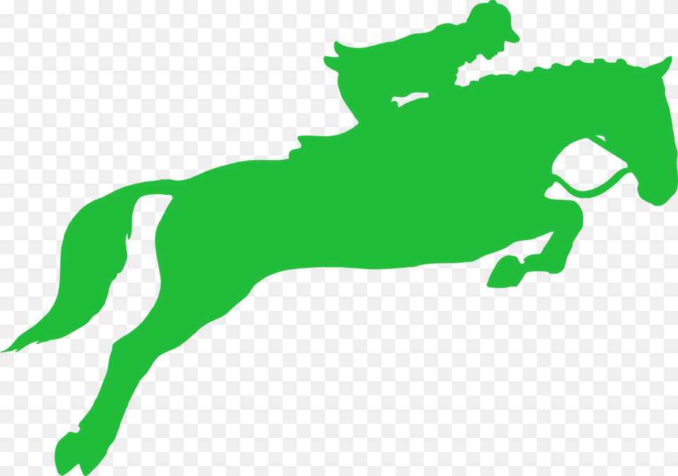 Race Horse, Green Png