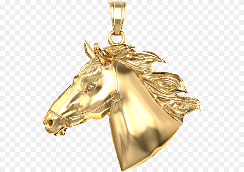 Race Horse, Accessories, Gold, Pendant, Festival Free Transparent Png