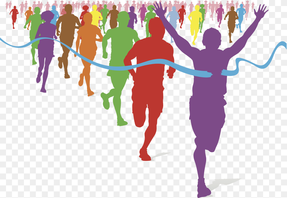 Race Track Clipart Fun Run Clipart, Person, Adult, Male, Man Png Image