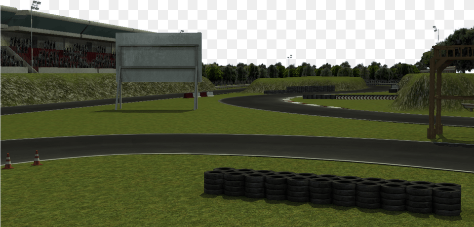 Race Track Lawn, Plant, Tire, Grass, Vehicle Free Png Download