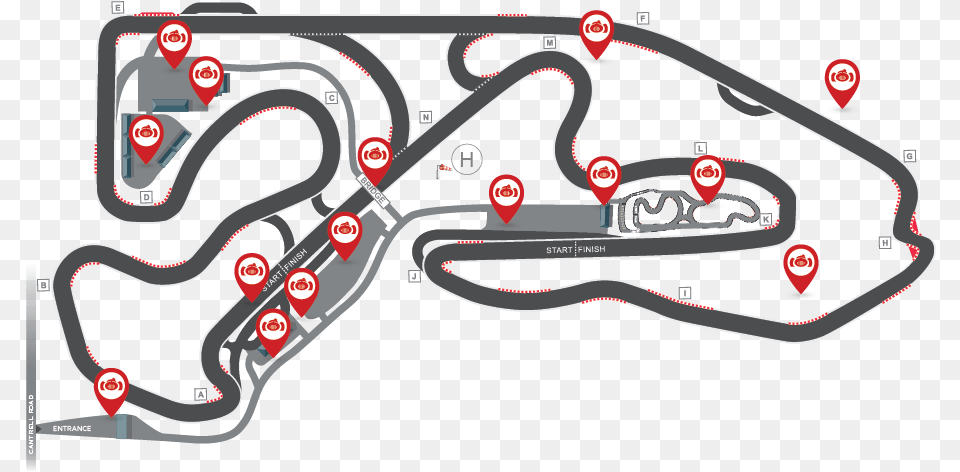 Race Track Monticello Motor Club Track Map, Gas Pump, Machine, Pump Free Png