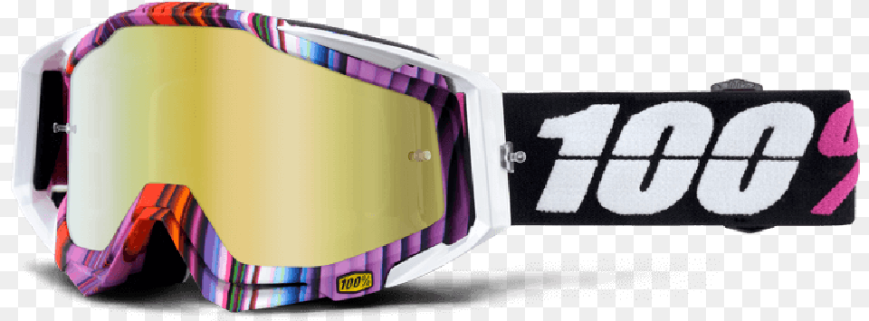 Racecraft Goggle Glitch Mirror Gold Lens Goggles Racecraft Glitch, Accessories Free Transparent Png