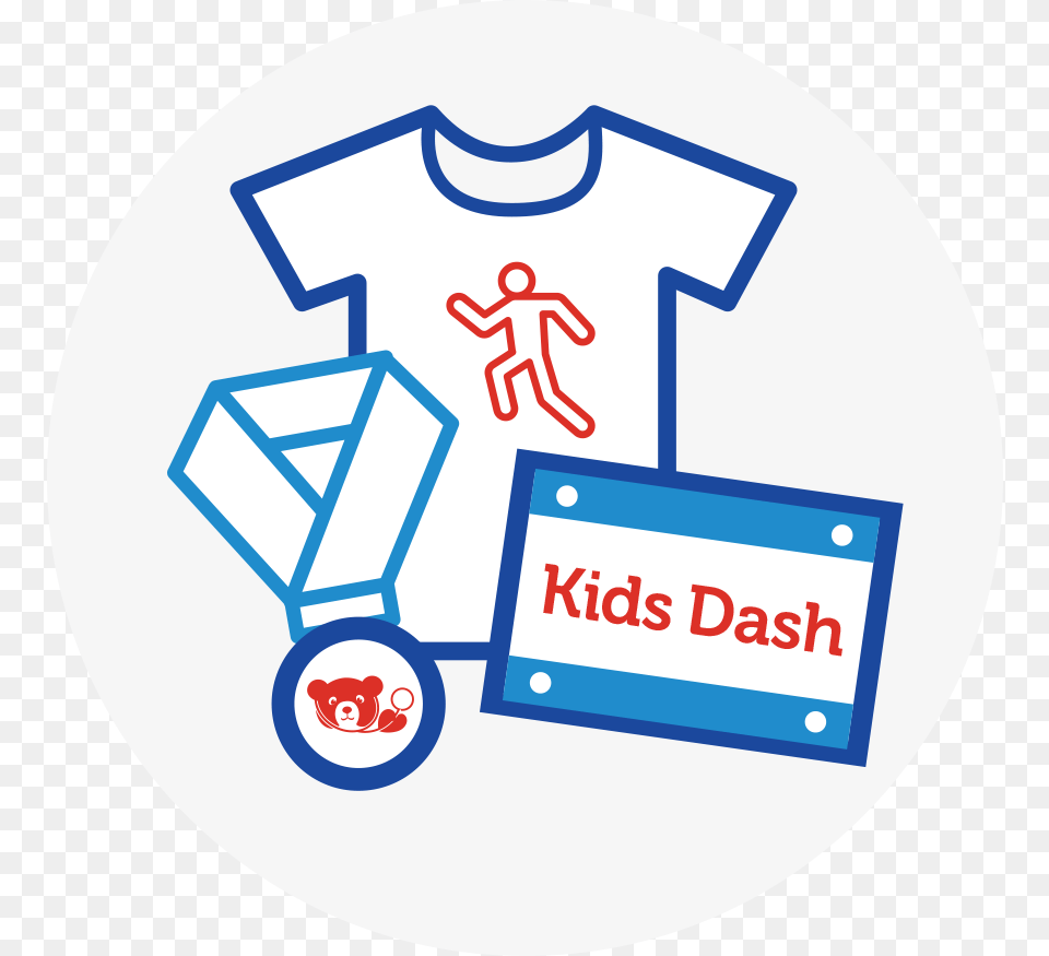 Raceicons Kids Dash Vector T Shirt Icon, Clothing, T-shirt, Disk Free Png Download