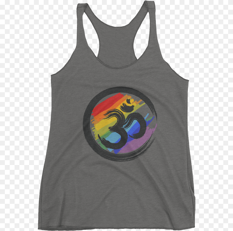 Racerback Tank With Om Symbol Trick Or Treat Yo39self Fun T Shirt Halloween Funny, Clothing, Tank Top, Adult, Male Free Png