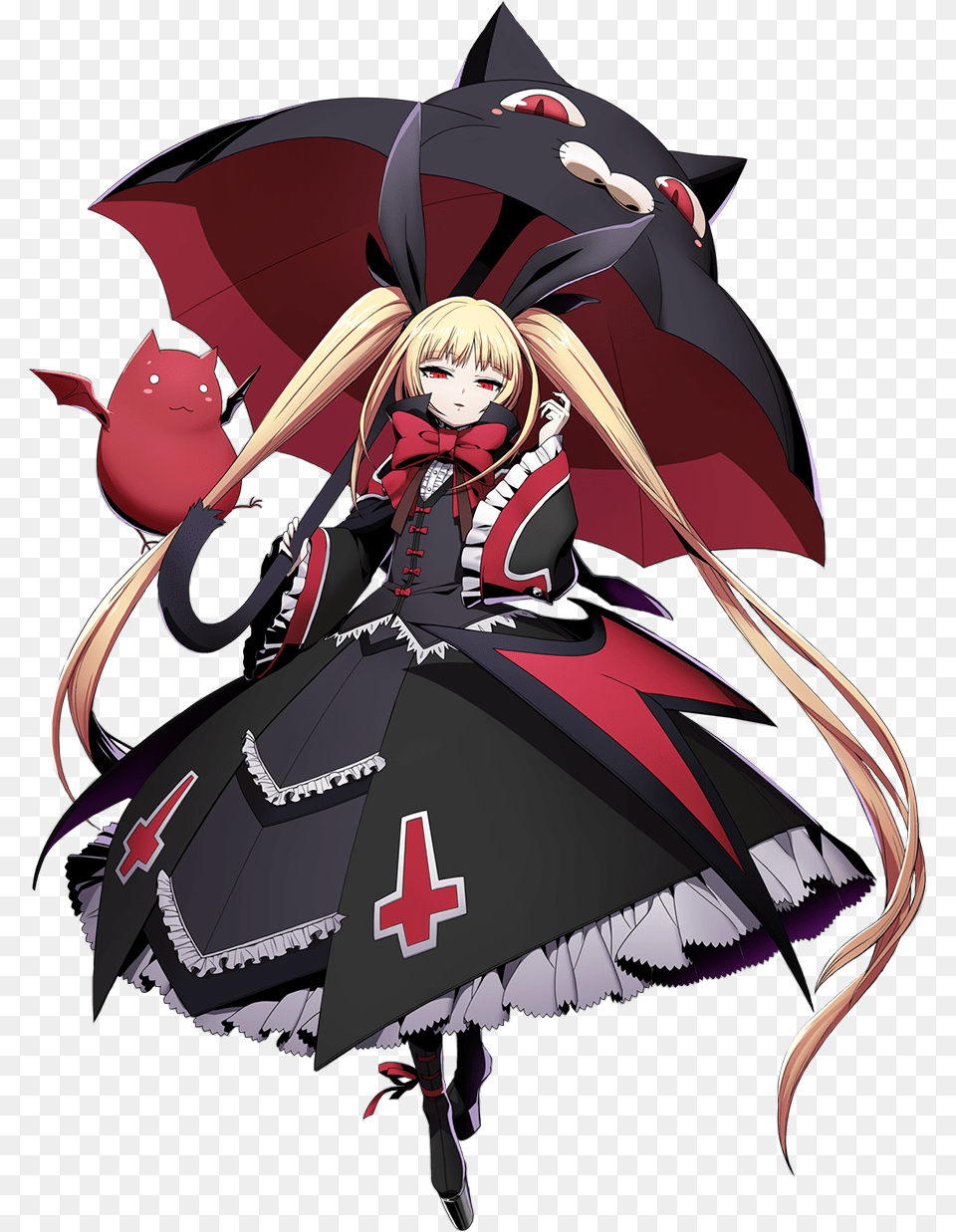 Rachel Alucard Cross Tag Battle, Book, Comics, Publication, Clothing Free Png