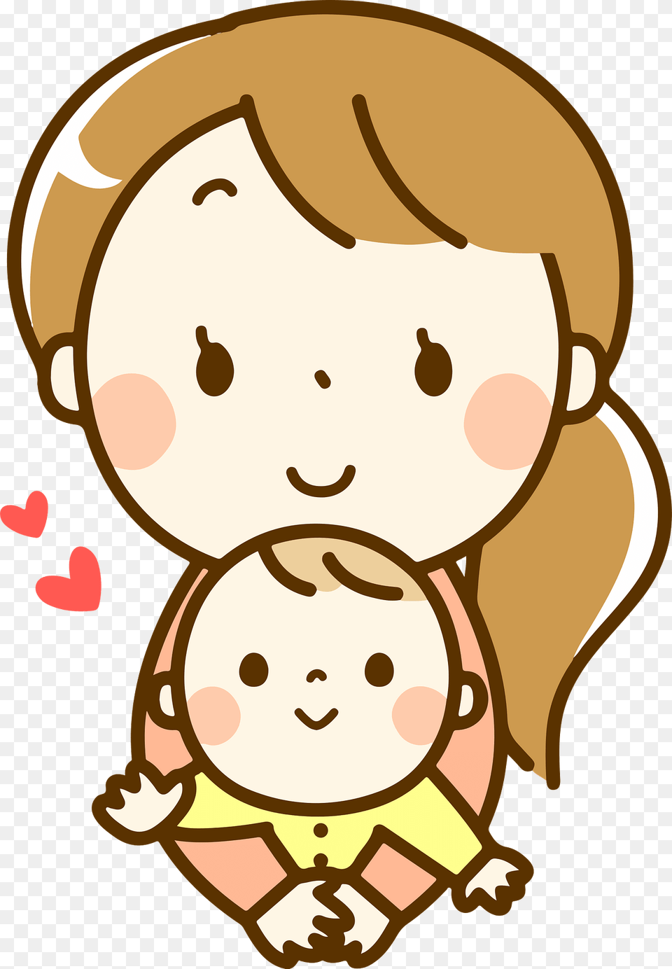 Rachel Mother And Baby Clipart, People, Person, Face, Head Png