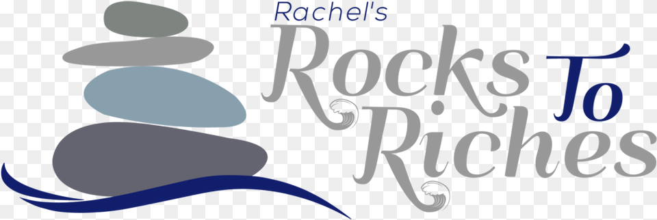 Rachel S Rocks To Riches Logo Design, Pebble, Text Free Png