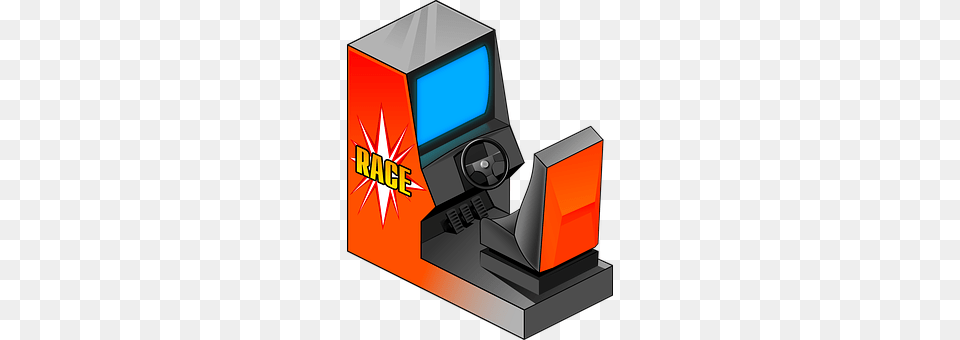 Racing Computer, Electronics, Pc, Arcade Game Machine Free Png Download