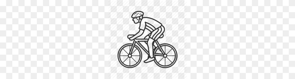 Racing Bicycle Clipart, Transportation, Vehicle, Machine, Wheel Png Image