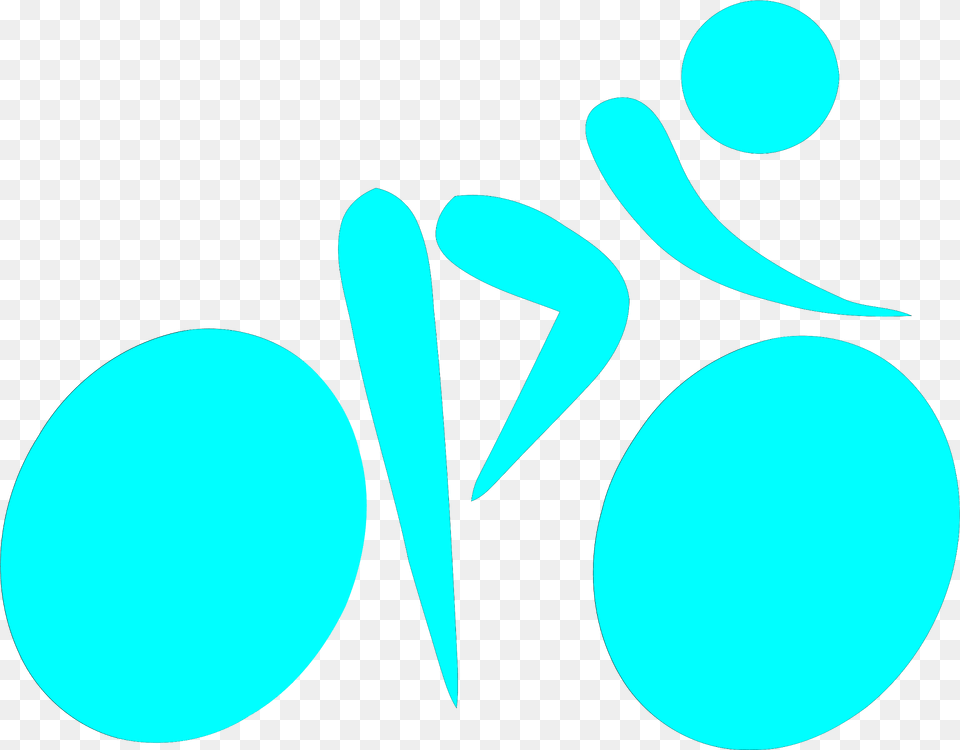 Racing Bike Clipart, Art, Graphics, Turquoise Free Png
