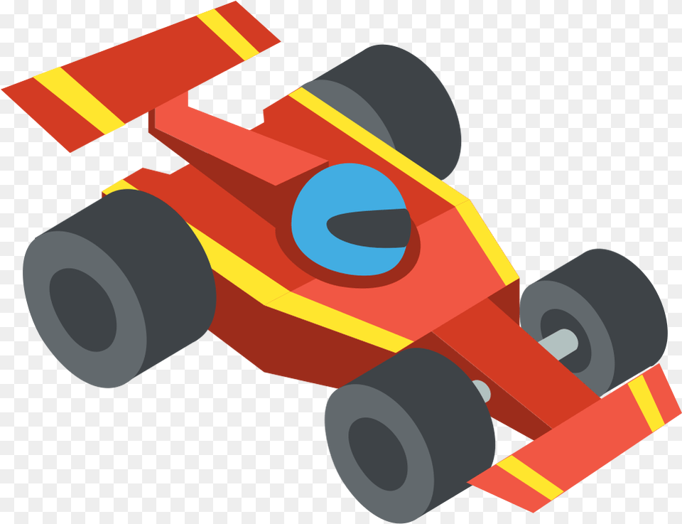 Racing Car Emoji Clipart Race Car Icon Transparent, Auto Racing, Vehicle, Transportation, Sport Png Image