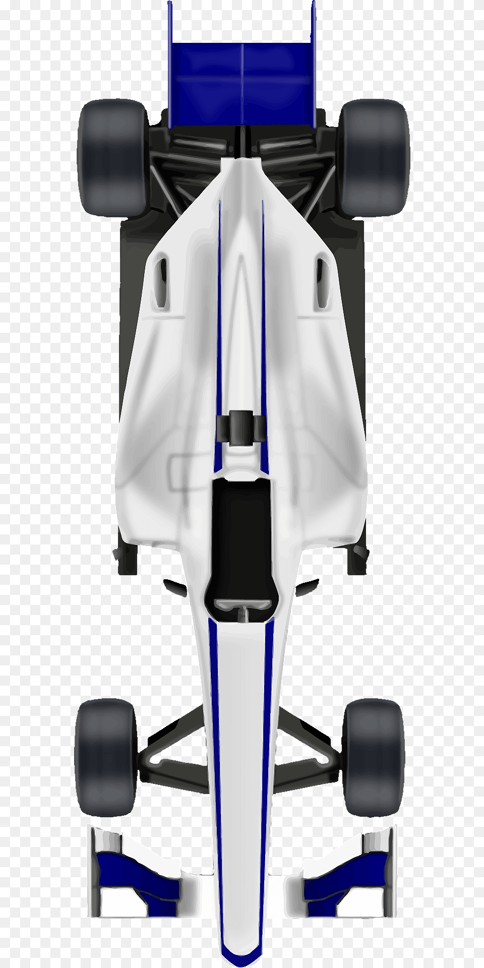 Racing Car Gray And Blue Clipart, Auto Racing, Formula One, Vehicle, Transportation Png Image